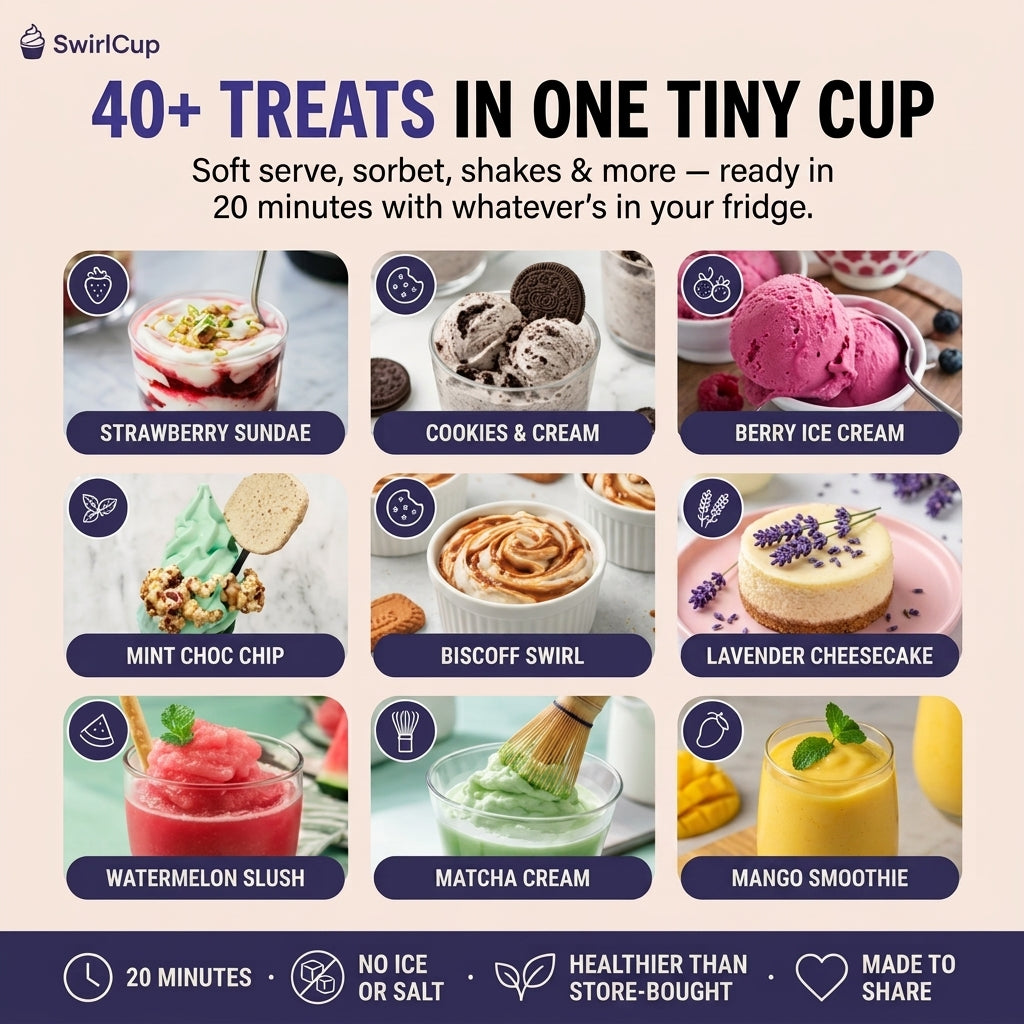SwirlCup™ Ice Cream Maker