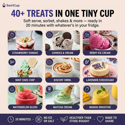 SwirlCup™ Ice Cream Maker