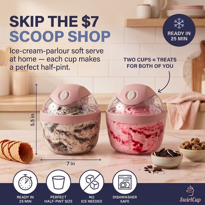 SwirlCup™ Ice Cream Maker