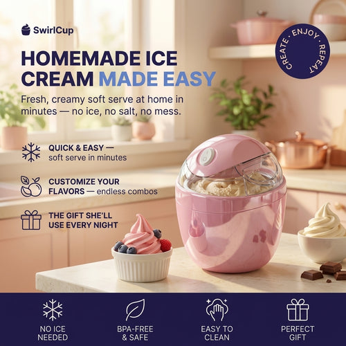SwirlCup™ Ice Cream Maker