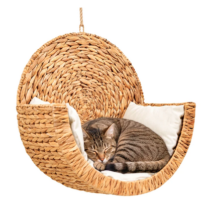 LoftedPaws™ - Handwoven Cat Bed