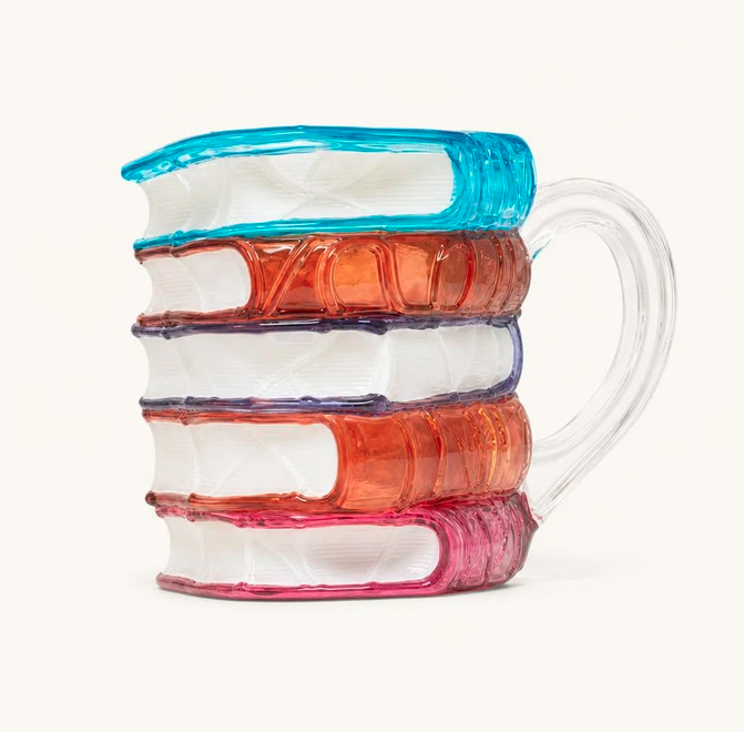 BookSip™ – The Stacked Books Mug